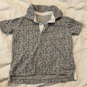 Baby Gap Polo - Bunny Print
